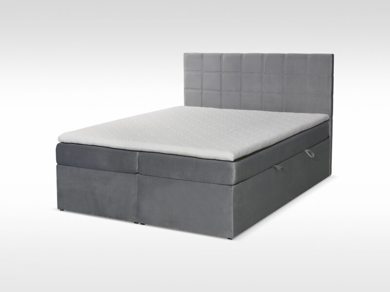 Łóżko BARI + topper z pianki MEMORY FOAM